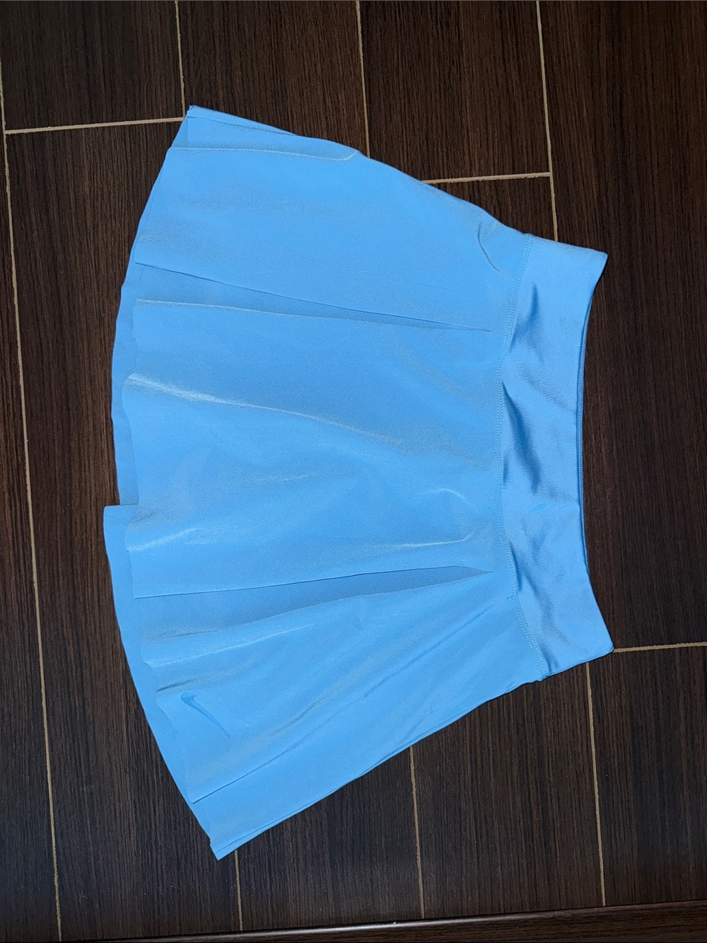 NIKE Blue Women's Pleated Skirt, Small